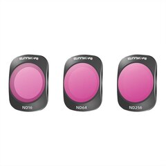 3 filters ND16+ND64+ND256 Sunnylife for Pocket 3 hind ja info | Fotoaparaatide lisatarvikud | hansapost.ee