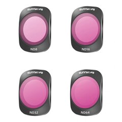4 фильтра ND8+ND16+ND32+ND64 Sunnylife для Pocket 3 цена и информация | Аксессуары для фотоаппаратов | hansapost.ee