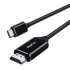 Кабель USB-C to HDMI 2.1 4k60Hz RayCue cable, 2 м цена и информация | Кабели и провода | hansapost.ee
