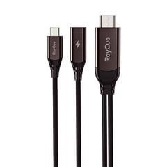 Кабель USB-C to HDMI 2.1 4k60Hz RayCue cable, 2 м цена и информация | Кабели и провода | hansapost.ee