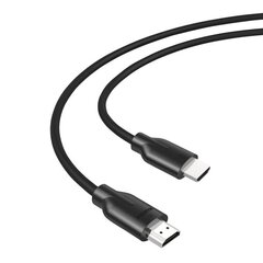 HDMI to HDMI 2.1 PVC RayCue cable, 2m (black) цена и информация | Кабели и провода | hansapost.ee