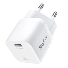 Зарядное устройство RayCue USB-C PD 20W EU network charger цена и информация | Зарядные устройства для телефонов | hansapost.ee