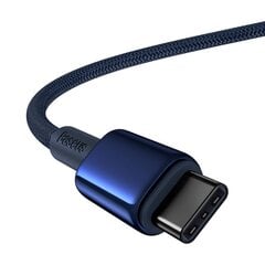 Кабель USB-C на USB-C Baseus Tungsten Gold, 100 Вт, 2 м, синий цена и информация | Borofone 43757-uniw | hansapost.ee