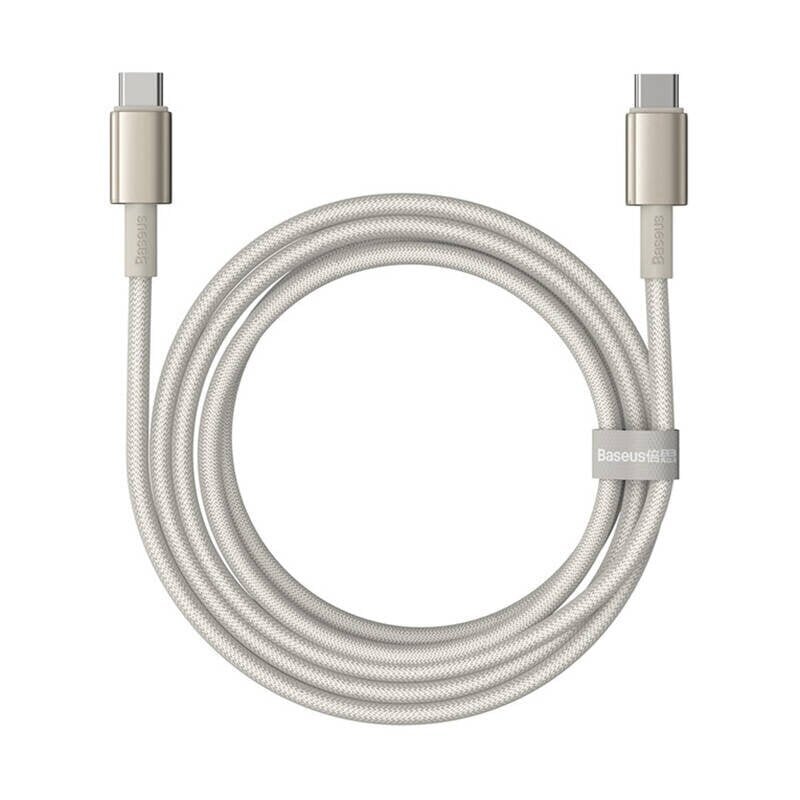 Kaabel USB-C to USB-C Baseus Tungsten, 2m цена и информация | Mobiiltelefonide kaablid | hansapost.ee