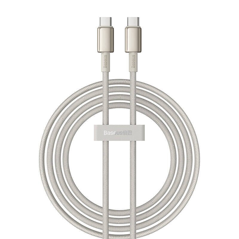 Kaabel USB-C to USB-C Baseus Tungsten, 2m hind ja info | Mobiiltelefonide kaablid | hansapost.ee