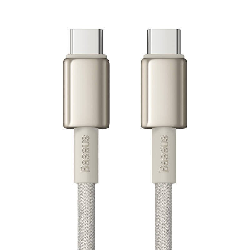 Kaabel USB-C to USB-C Baseus Tungsten, 2m цена и информация | Mobiiltelefonide kaablid | hansapost.ee