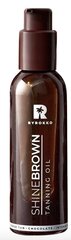 Чрезвычайно быстродействующее бронзирующее масло Byrokko Shine Brown Chocolate Oil, 145 мл цена и информация | Кремы для автозагара | hansapost.ee