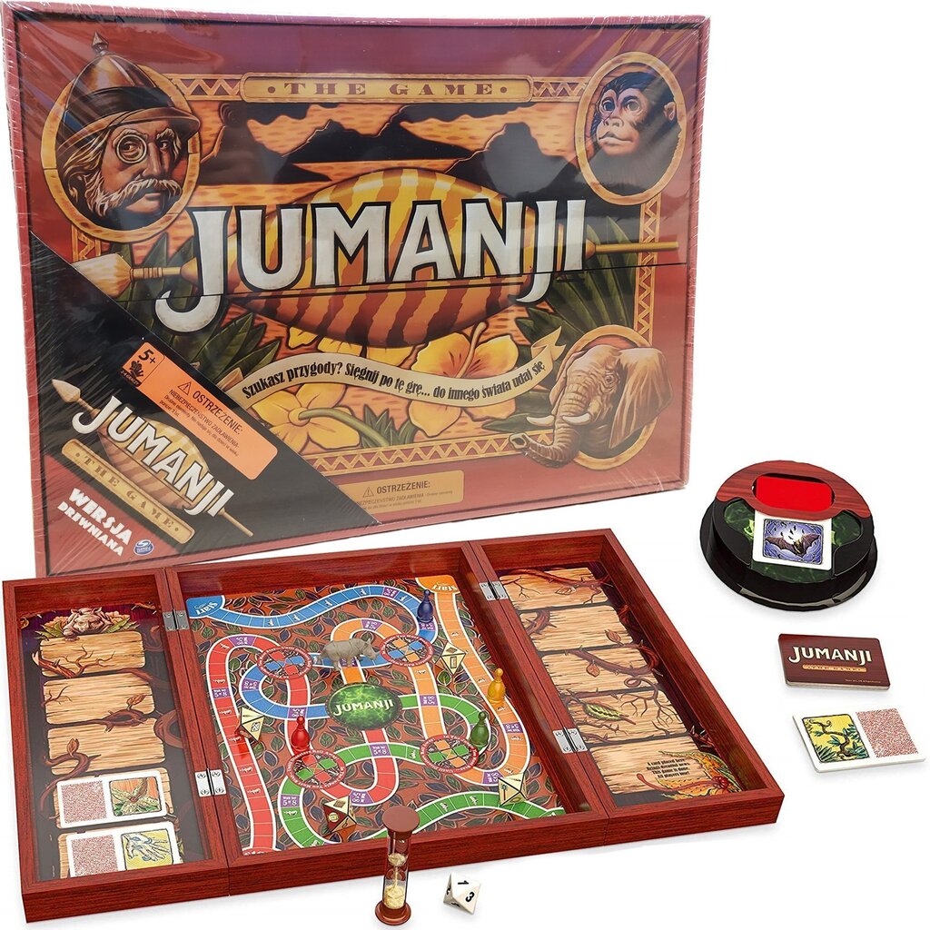 Jumanji Spin Master lauamäng цена и информация | Lauamängud ja mõistatused perele | hansapost.ee