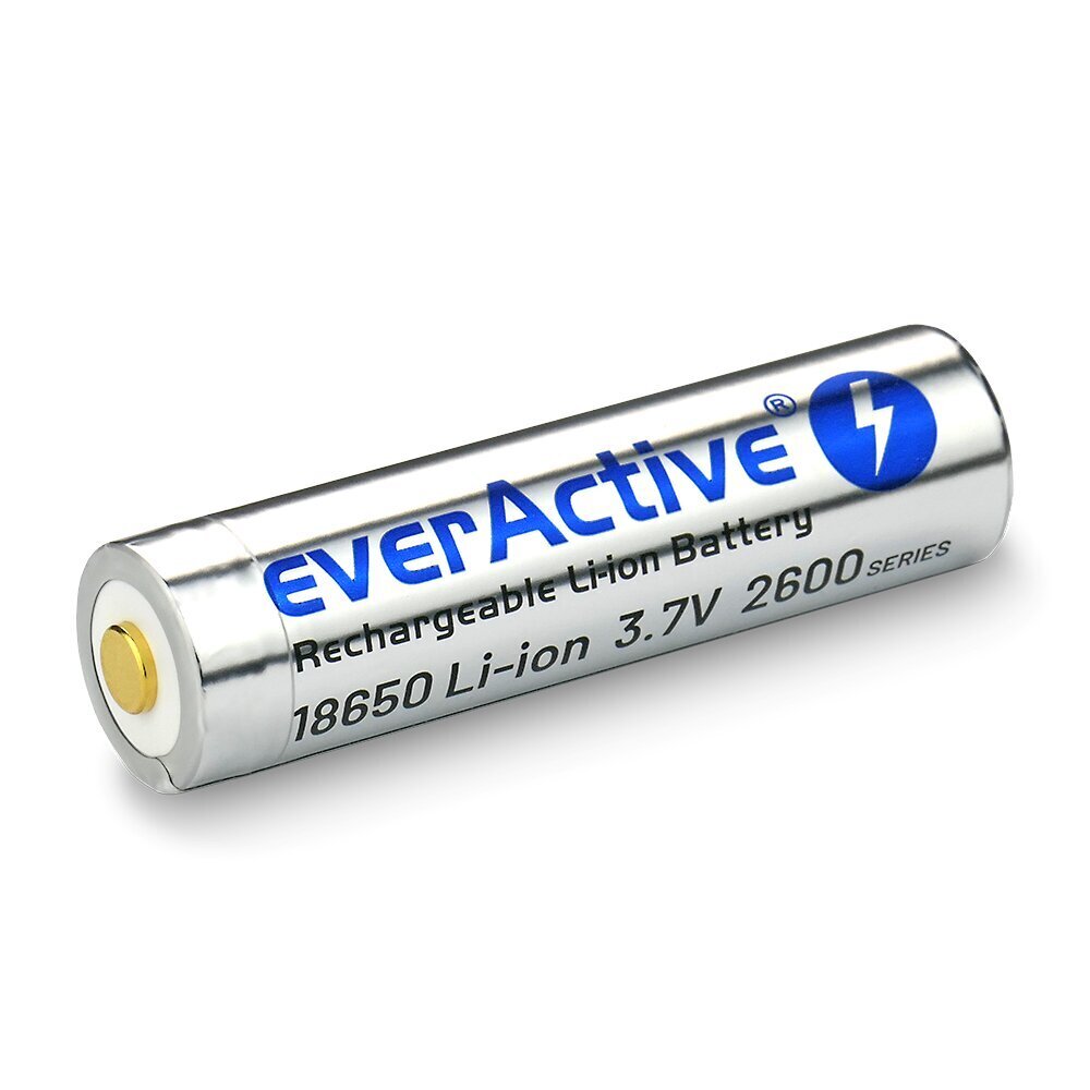 Aku EverActive 18650 3,7V цена и информация | Patareid | hansapost.ee