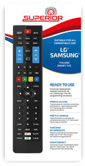 Superior Electronics LG/Samsung Smart цена и информация | Аксессуары для телевизоров и Smart TV | hansapost.ee