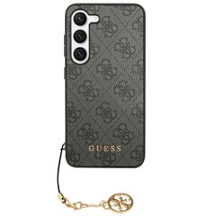 Чехол Guess для S24 Ultra S928 GUHCS24LGF4GGR hardcase 4G Charms Collection черный цена и информация | Чехлы для телефонов | hansapost.ee