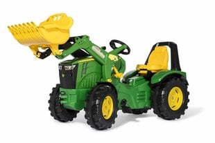 Трактор педальный с ковшом Rolly Toys rollyX-Trac Premium John Deere 8400R цена и информация | Игрушки для мальчиков | hansapost.ee