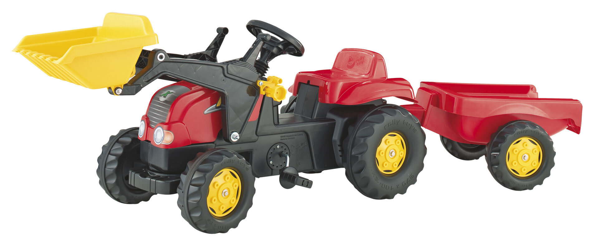 Traktor pedaalidega Rolly Toys rollyKid-X hind ja info | Mänguasjad poistele | hansapost.ee