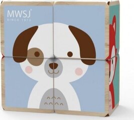 Деревянные кубики iWood цена и информация | Игрушки для малышей | hansapost.ee