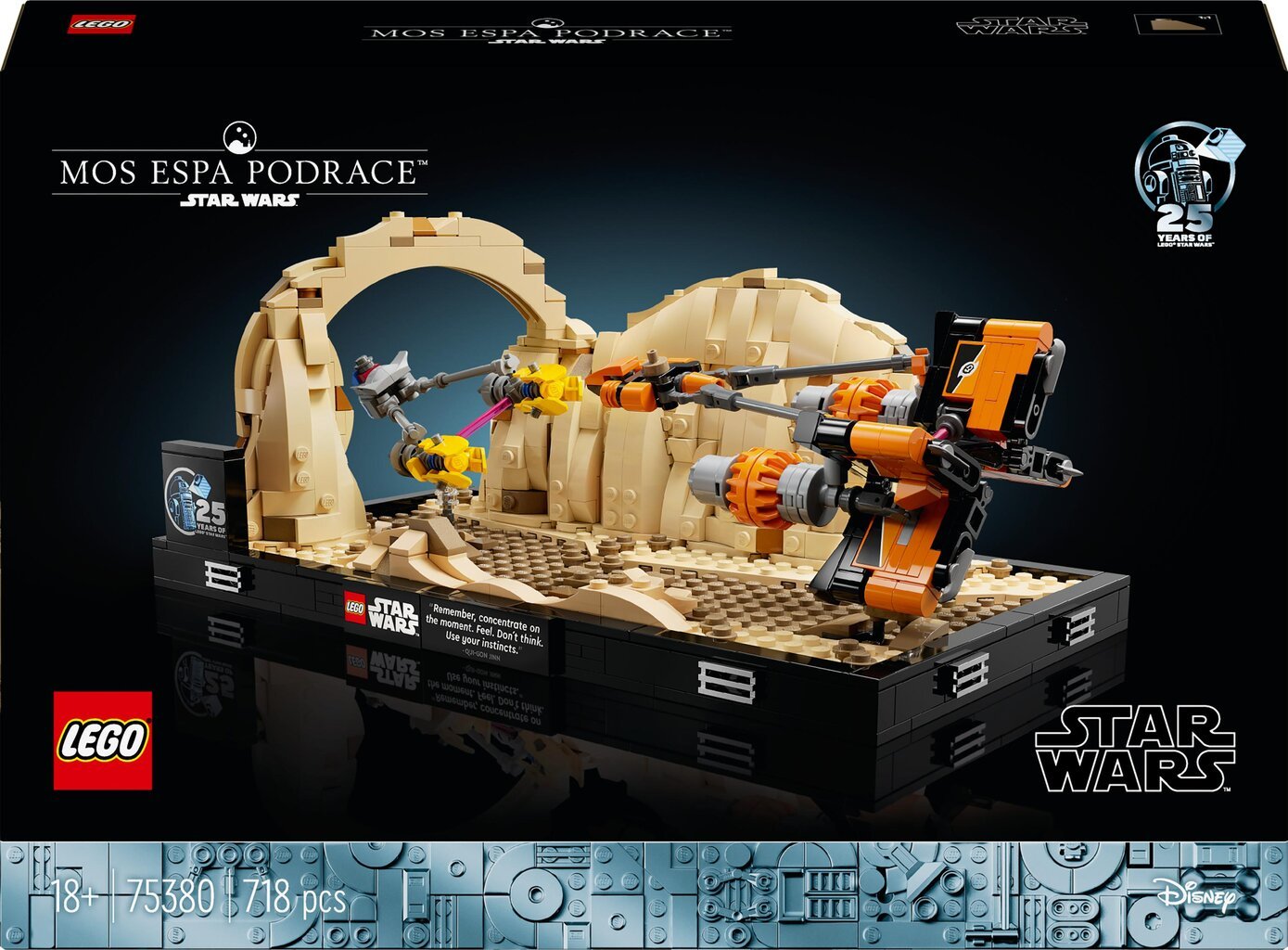 75380 LEGO® Star Wars™ Mos Espa võidusõidu dioraam цена и информация | Klotsid ja konstruktorid | hansapost.ee