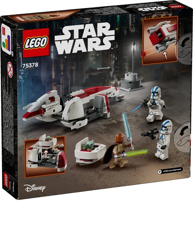 75378 LEGO® Star Wars Barc SpeederTM põgemine, 221 osaline. цена и информация | Klotsid ja konstruktorid | hansapost.ee