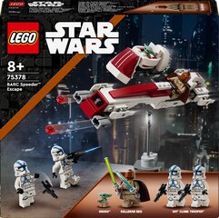 75378 LEGO® Star Wars™ BARC побег на скоростном мотоцикле цена и информация | Конструкторы и кубики | hansapost.ee