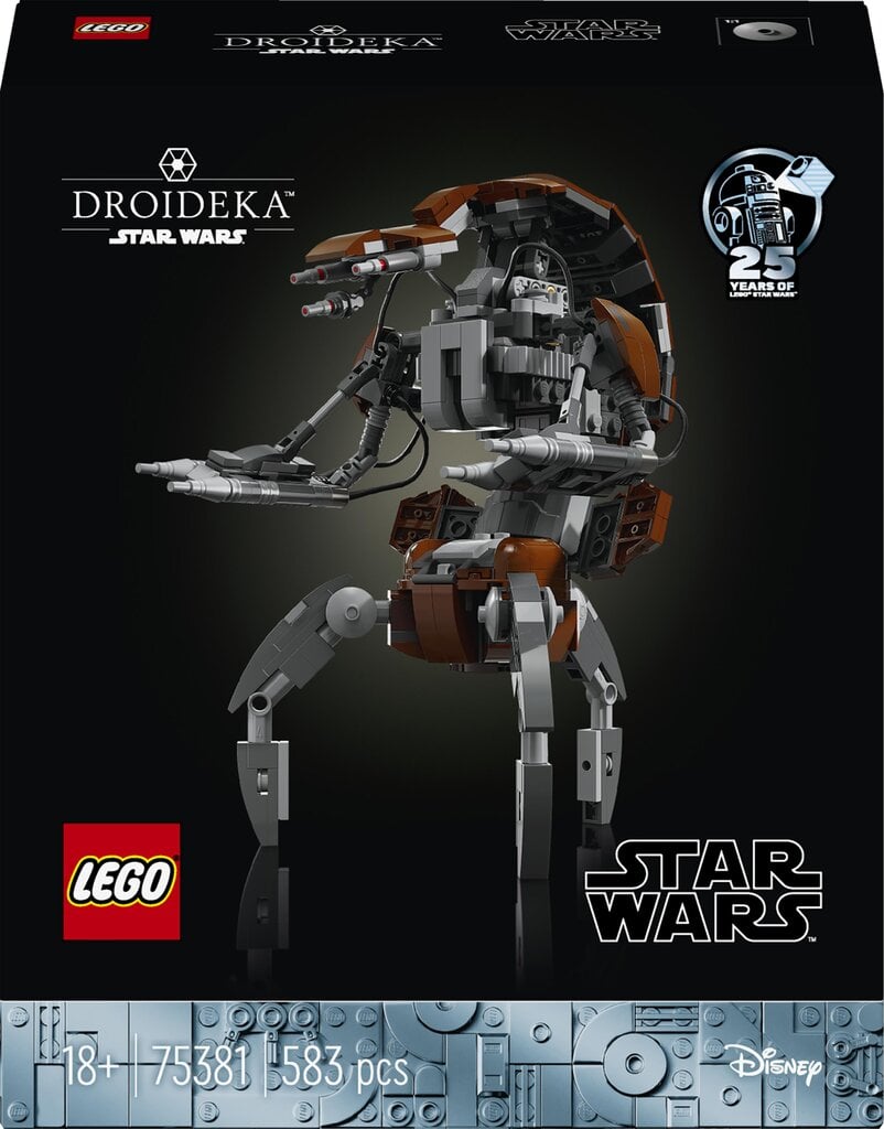 75381 LEGO® Star Wars™ hävitajadroid hind ja info | Klotsid ja konstruktorid | hansapost.ee