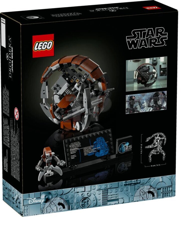 75381 LEGO® Star Wars™ DroidekaTM, 583 d. цена и информация | Klotsid ja konstruktorid | hansapost.ee
