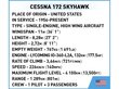 COBI - Plastkonstruktorid Cessna 172 Skyhawk-White-Blue, 1/48, 26622 hind ja info | Klotsid ja konstruktorid | hansapost.ee