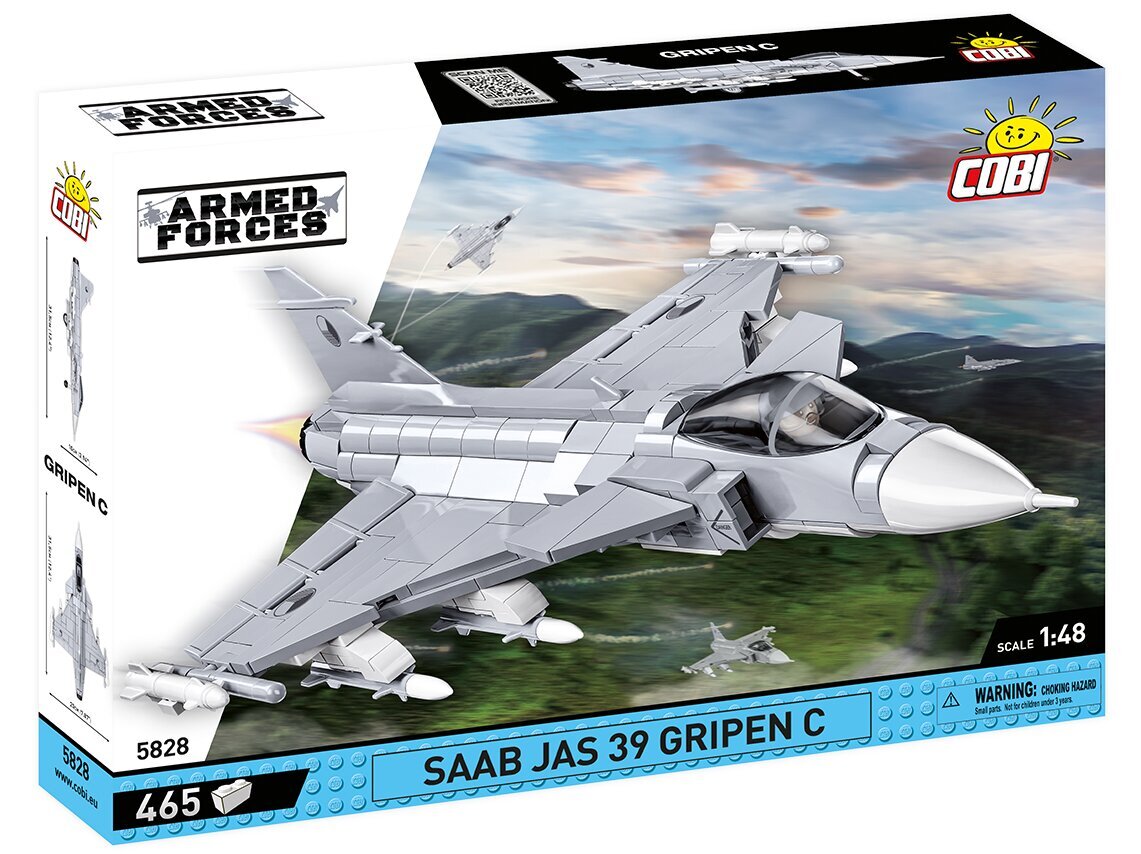 Plastkonstruktorid Saab JAS 39 Gripen C, 1/48, 5828 hind ja info | Klotsid ja konstruktorid | hansapost.ee