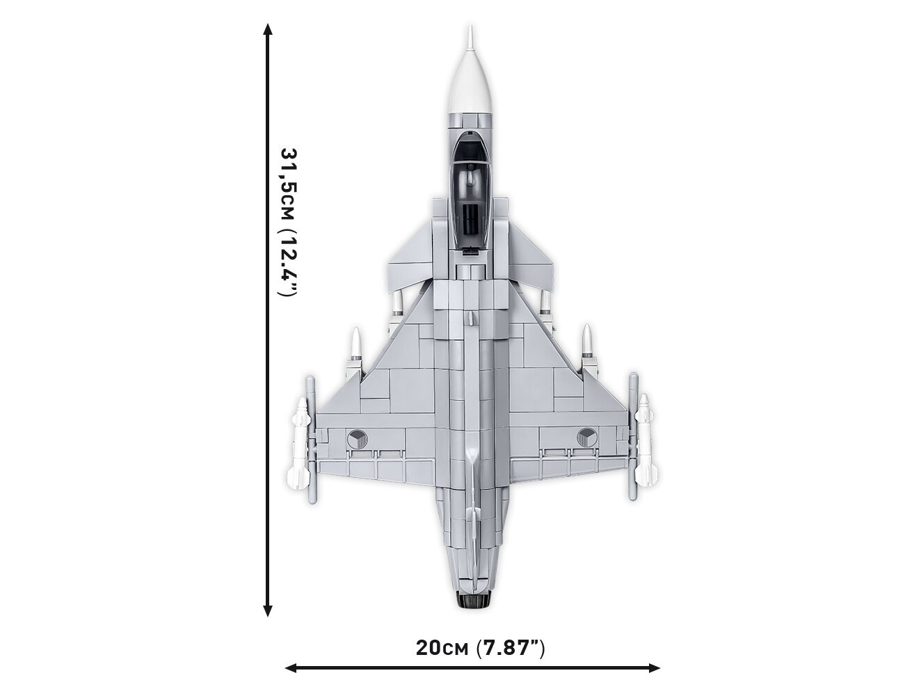 Plastkonstruktorid Saab JAS 39 Gripen C, 1/48, 5828 hind ja info | Klotsid ja konstruktorid | hansapost.ee