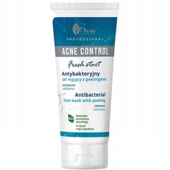 Антибактериальный гель для умывания Ava Acne Control Professional antibacterial washing gel with scrub Fresh, 200 мл цена и информация | Аппараты для ухода за лицом | hansapost.ee