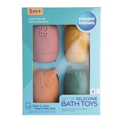 Набор силиконовых игрушек для ванны Canpol Babies цена и информация | Игрушки для малышей | hansapost.ee