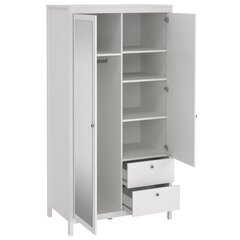 Kapp Aatrium Madrid, 102x58x199 cm, valge price and information | Cupboards | hansapost.ee