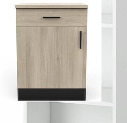 Köögikapp Aatrium Origan, 60x60x85 cm, pruun hind ja info | Köögikapid | hansapost.ee