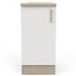 Köögikapp Aatrium Origan, 40x60x85 cm, valge/pruun hind ja info | Köögikapid | hansapost.ee