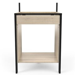 Кухонный шкафчик Aatrium Chili, 64x60x100 см, коричневый/черный цена и информация | Кухонные шкафчики | hansapost.ee