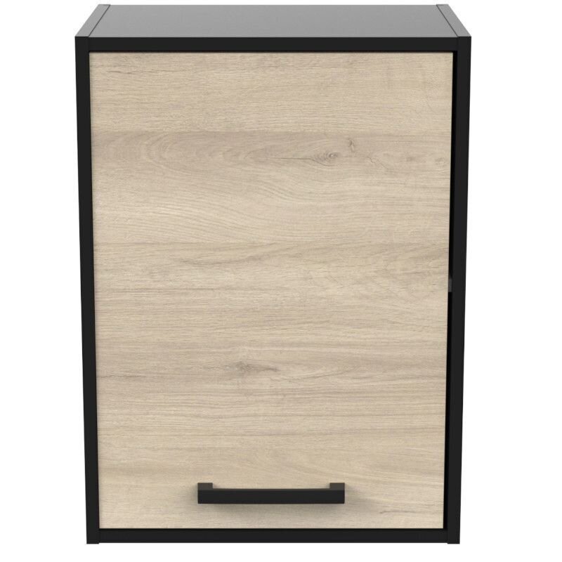 Köögikapp Aatrium Chili, 44x35x60 cm, pruun/must цена и информация | Köögikapid | hansapost.ee