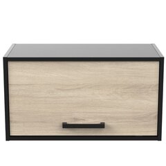Верхний кухонный шкафчик Aatrium Chili, 64x35x35 см, коричневый/черный цена и информация | Кухонные шкафчики | hansapost.ee