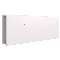 Полка Aatrium Juist Plus, 108x15x41 см, белая цена и информация | Полки | hansapost.ee