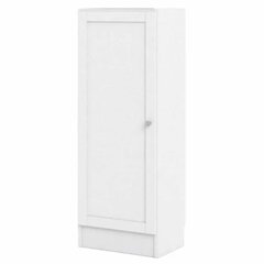 Шкафчик Aatrium Basic, 40x28x107 см, белый цена и информация | Шкафчики в гостиную | hansapost.ee