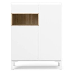 Комод Aatrium Roomers, 88.7x36,3x118.6 см, белый цена и информация | Комоды | hansapost.ee