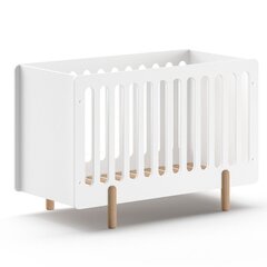 Beebivoodi Aatrium Smile, 60x120 cm, valge price and information | Baby beds, cots | hansapost.ee