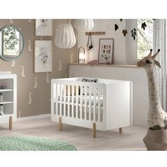 Beebivoodi Aatrium Smile, 60x120 cm, valge price and information | Baby beds, cots | hansapost.ee