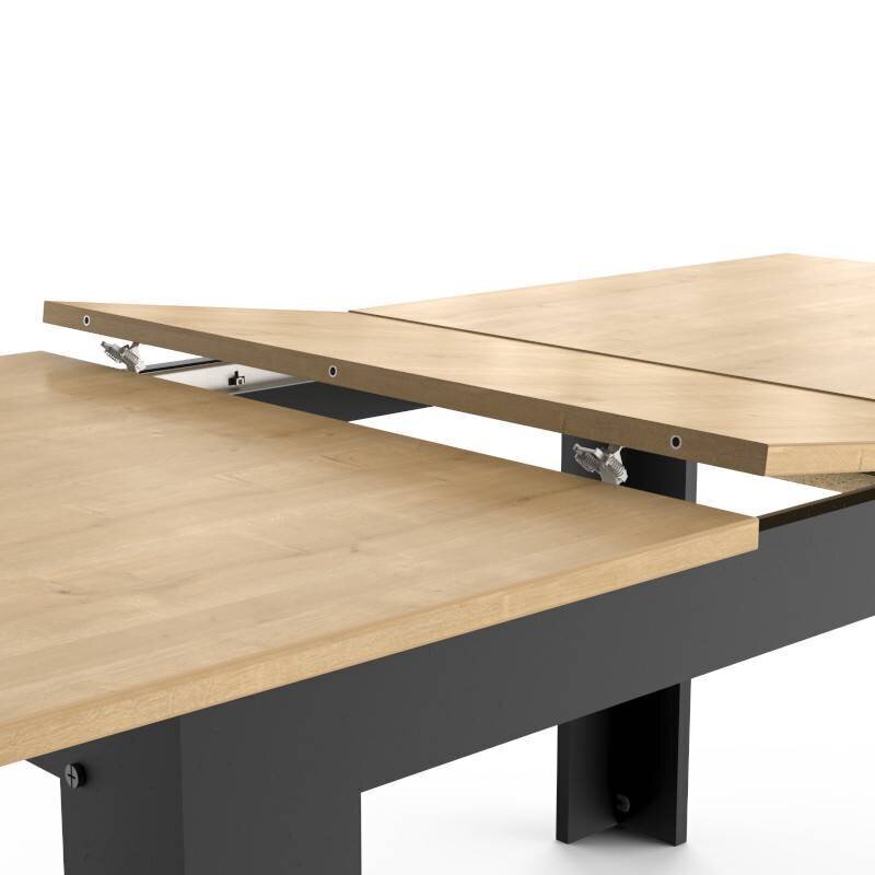 Laud Aatrium Craft, 160x90x77 cm, pruun hind ja info | Köögilauad, söögilauad | hansapost.ee