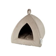 Домик для кошек Love Story Crafty Tente, 38x38x30 см, бежевый цвет цена и информация | Лежаки, домики | hansapost.ee