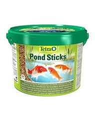 Корм для прудовых рыб Tetra Pond Sticks, 10 л цена и информация | Корм для живой рыбы | hansapost.ee