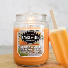 Candle Lite ароматическая свеча Orange Vanilla Dreamsicle 510 г цена и информация | Подсвечники, свечи | hansapost.ee