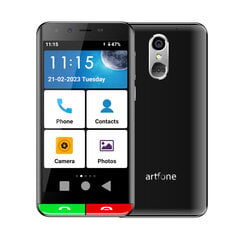 Sponge Artfone SmarT 500 4G Black цена и информация | Мобильные телефоны | hansapost.ee