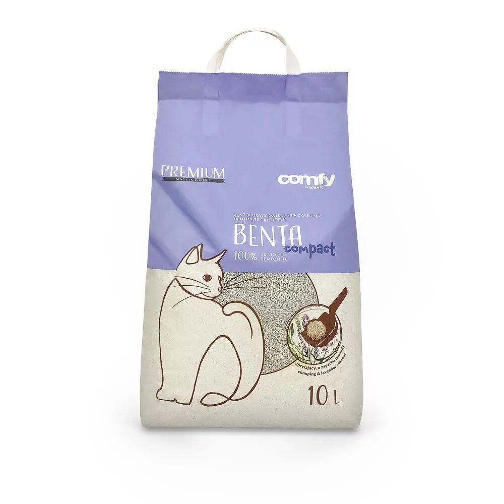 Allapanu kassidele Comfy Litter Benta Standard Lavender 10 l цена и информация | Kassiliiv | hansapost.ee