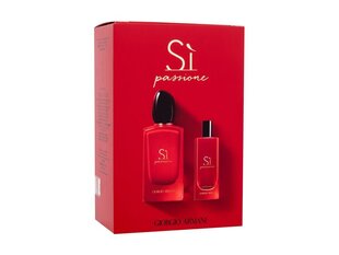 Komplekt Giorgio Armani GLadies Si Passione naistele: parfüümvesi EDP, 100 ml + parfüümvesi EDP, 15 ml hind ja info | Parfüümid naistele | hansapost.ee
