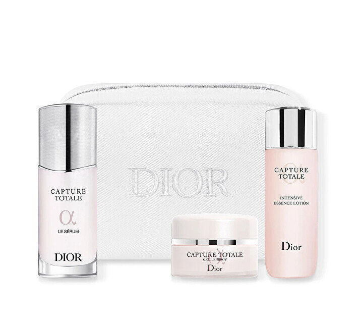 Komplekt Dior Capture Total Serum Ritual Care Set: losjoon, 50 ml + noorendav seerum, 30 ml + kortsudevastane pinguldav kreem, 15 ml hind ja info | Näokreemid | hansapost.ee