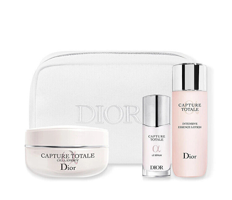 Komplekt Dior Capture Total Ritual Care Set: losjoon, 50 ml + pinguldav kreem kortsude vastu, 50 ml + noorendav seerum, 10 ml hind ja info | Näokreemid | hansapost.ee