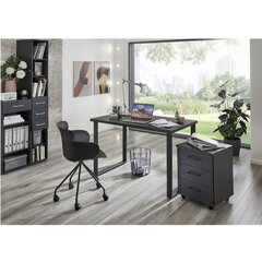 Ящик Aatrium Home Desk, 46x40x58 см, черный цвет цена и информация | Компьютерные, письменные столы | hansapost.ee