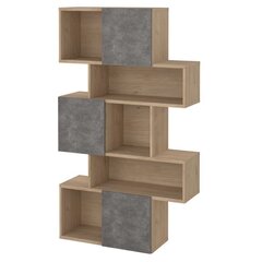 Полка Aatrium Maze, 95x31x166 см, коричневый/серый цвет цена и информация | Полки | hansapost.ee